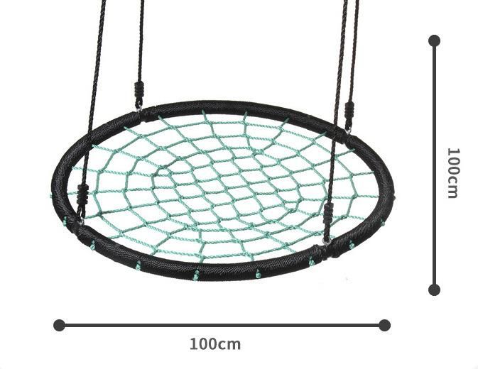 Outdoor Playground Children Rope Spider Net Nest Swing