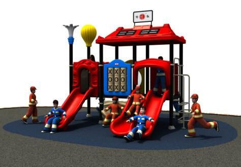 HD2014 Outdoor Fire Man Collection Kids Park Playground Slide (HD14-028A)