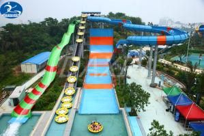 Big Scale U Shape Fiberglass Slide
