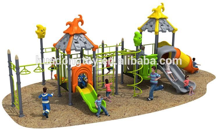 High Quality Plastic Outdoor Playground Slides for Kids