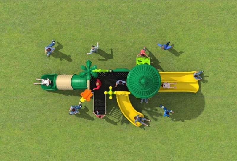 Trade Assurance Preschool Plastic Outdoor Playground