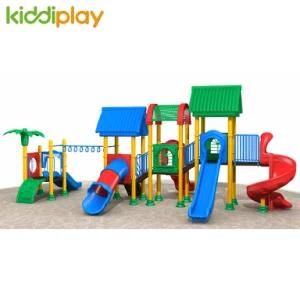 Outdoor Playground Plastic Equipment Slide for Children and Kids