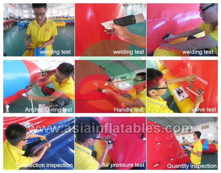 Inflatable Jumping Trampoline Water Amusement Park with Pool