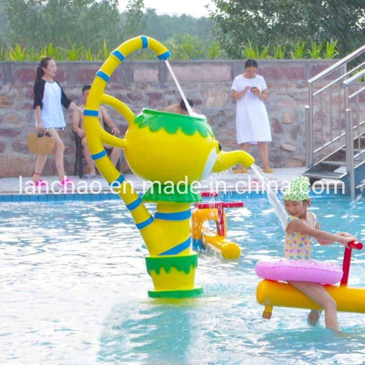 Fiberglass Play Equipment Water Spray Park