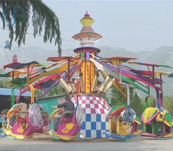 Park Attractions Magic Moon Flying Car 24 Seats Fairground Ride for Sale