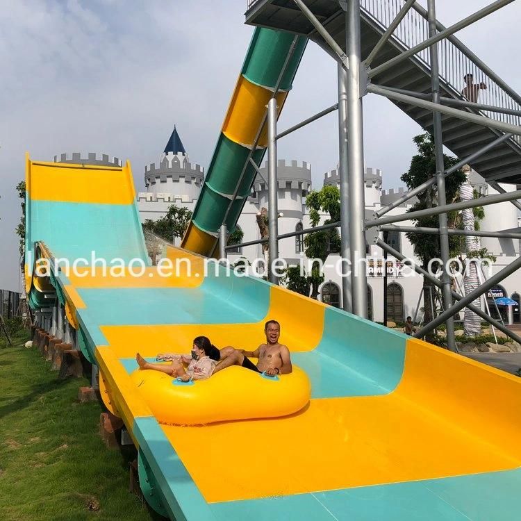 Outdoor Water Playground Amusement Park Gyration Slides