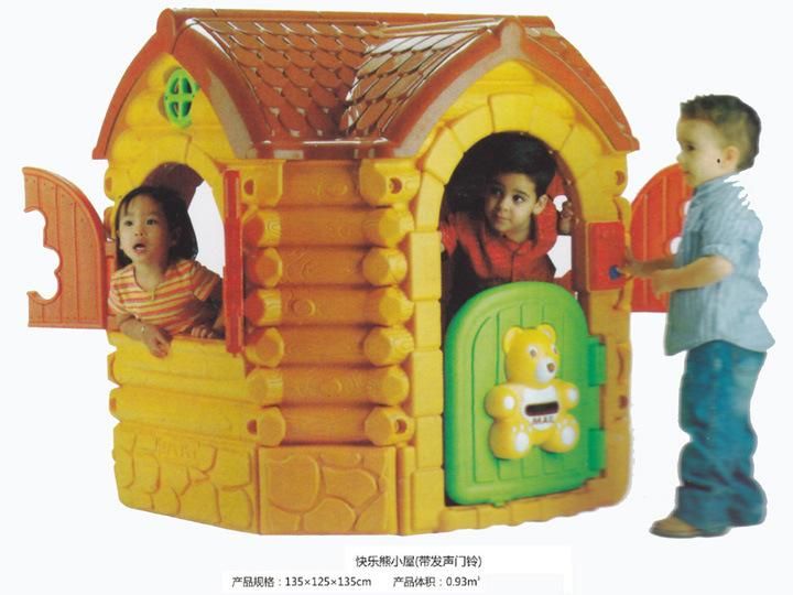 Indoor Outdoor Children Cubby House Kids Plastic Playhouse