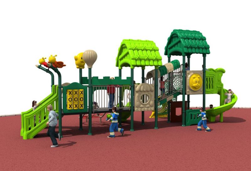 Hottest Selling Anti-Fade Outdoor Children Fitness Equipment Slide