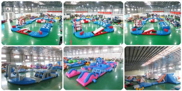Floating Water Playground Manufacturers, Inflatable Water Playground for Kids