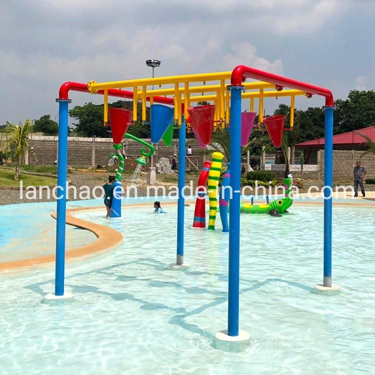 Interesting Water Park Playground with Small Water Games