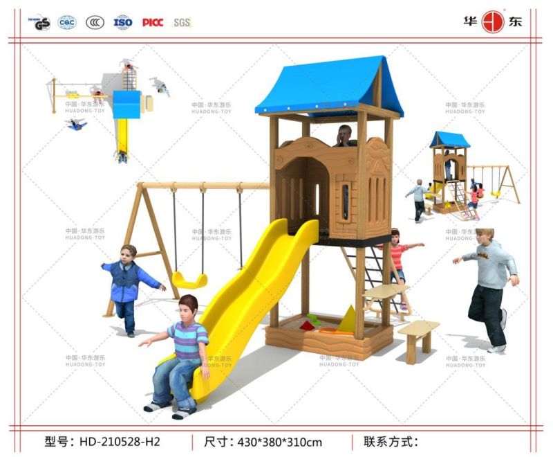 Wooden Play Ground Cheap Factory Price