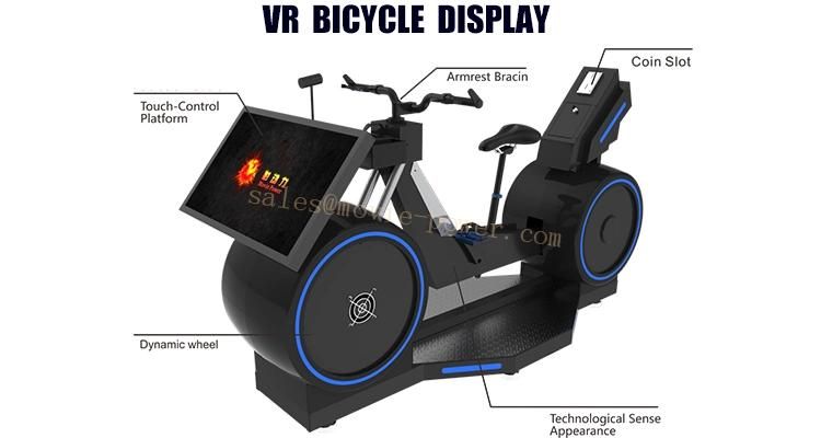 Indoor 360 Degree 3D Glass Headset 9d Vr Bike Simulator