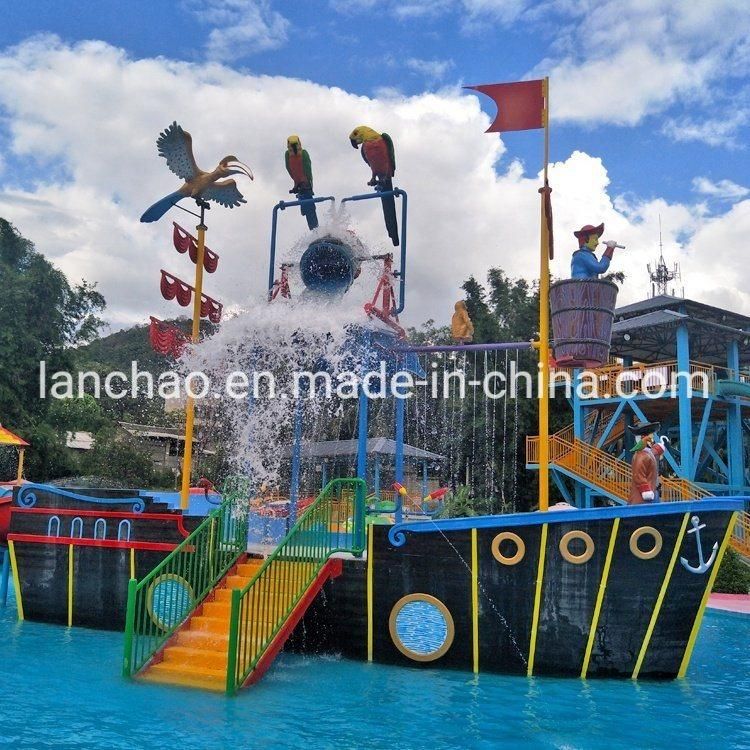 Water Park Children Playground Fiberglass Slide