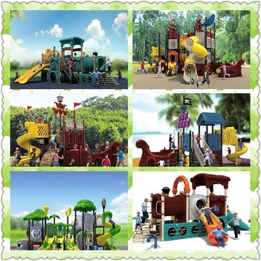 2017 Kids Soft Plastic Outdoor Playground Amusement Park Equipment