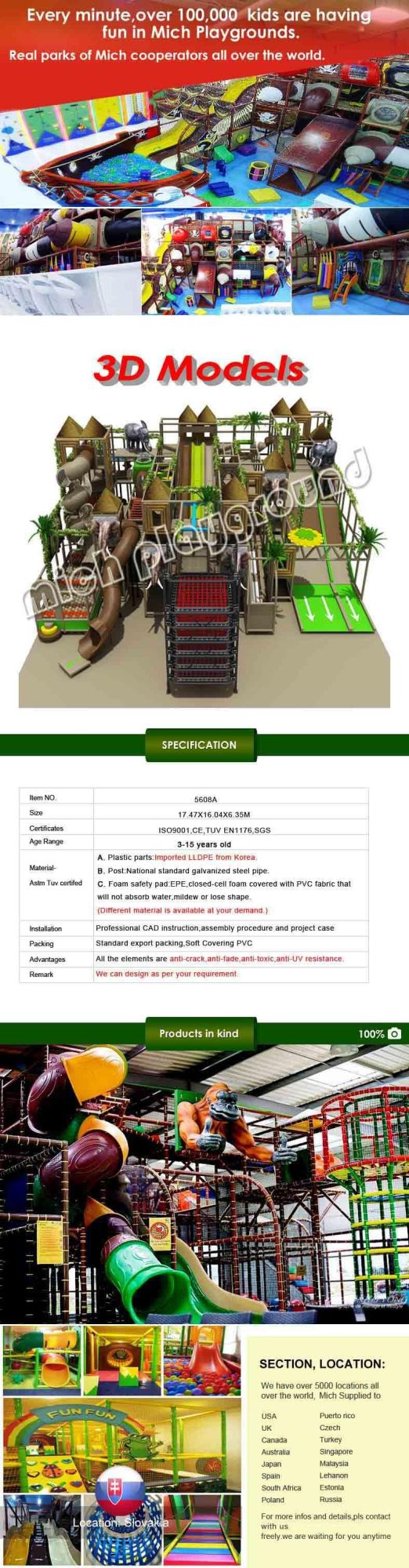 Small China Indoor Playground Jungle Gym Playground
