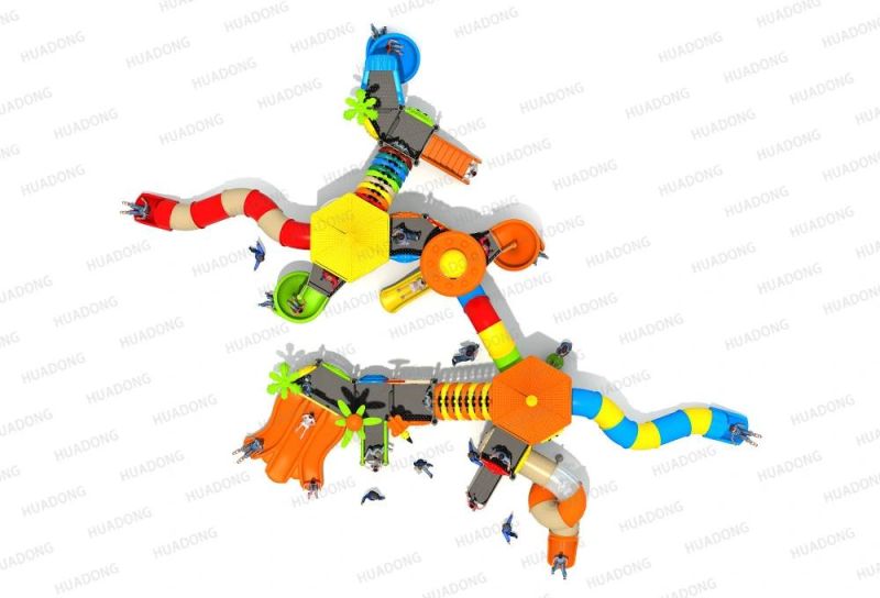 Animal Paradise Series Outdoor Slide Plastic Playground Equipment