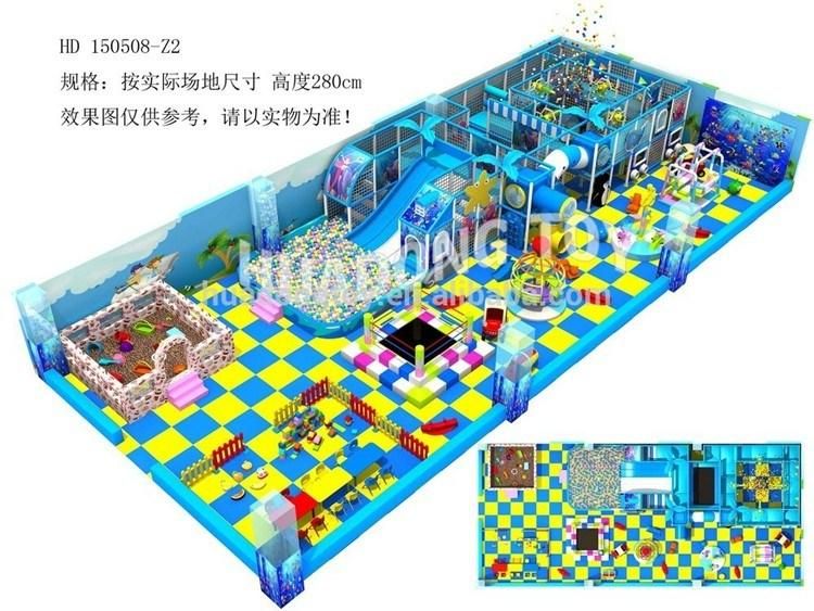 Commercial Toddler Ocean Soft Indoor Playground Equipment Sale for Children