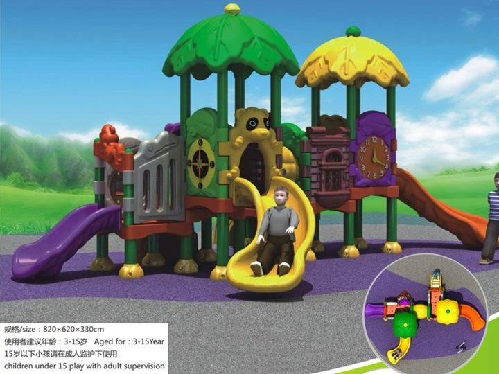 High Quality Kids Outdoor Plastic Playground Equipment