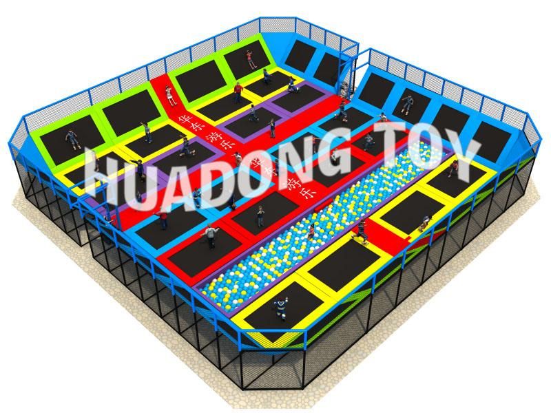New Factory Price for Indoor Trampoline Park, High Quality Trampoline Playground