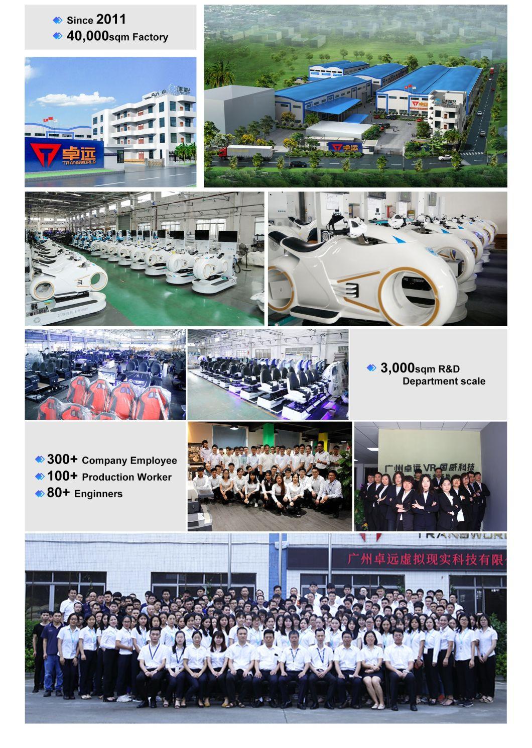Virtual Reality Amusement Park Rides Simulation Cinema Equipment 4 Seats