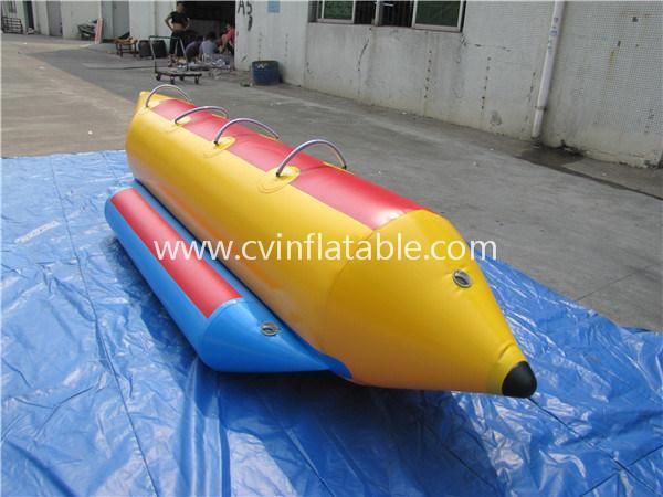 3 Persons Inflatable Leisure Banana Boat Water Game