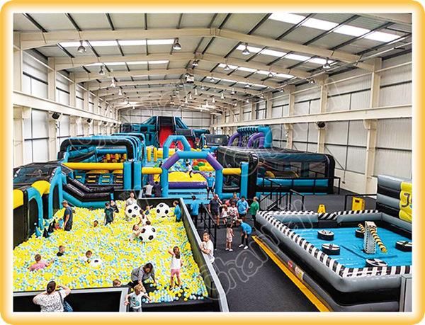 Customized Giant Commercial Inflatable Indoor Playground for Kids & Adults Chob1234