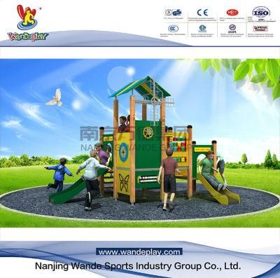 Newest Design Outdoor Playground Slide Climbing Plastic Equipment for Children