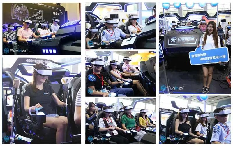 New Rides 6 Seats Vr Simulator Cinema