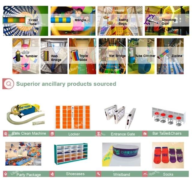 Amusement Equipment Used Indoor Playground for Daycare