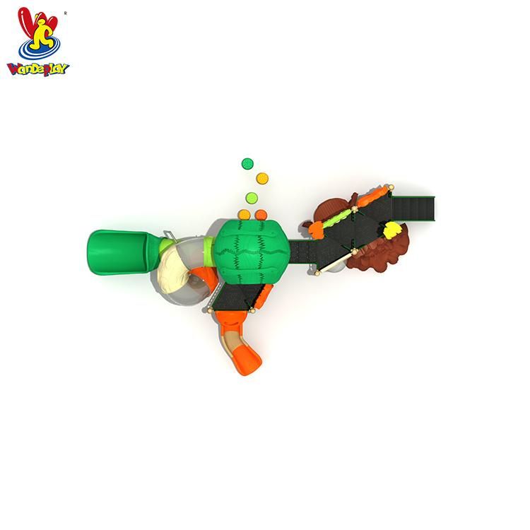 Amusement Park Equipment with Slides Tree House Outdoor Playground Equipment