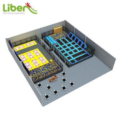 Liben European Standard Soft Play Indoor Jumping Trampoline