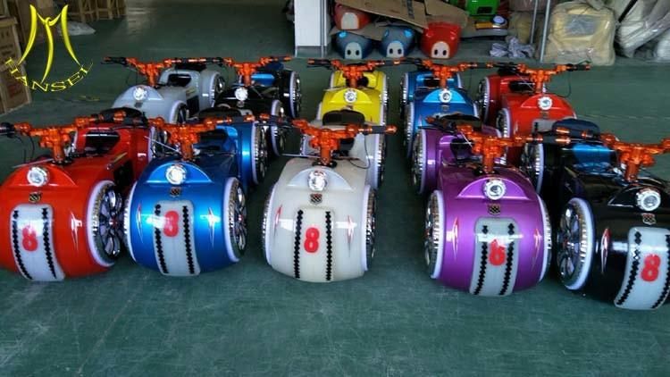Hansel Shopping Mall Battery Power Amusement Motorcycle for Sale