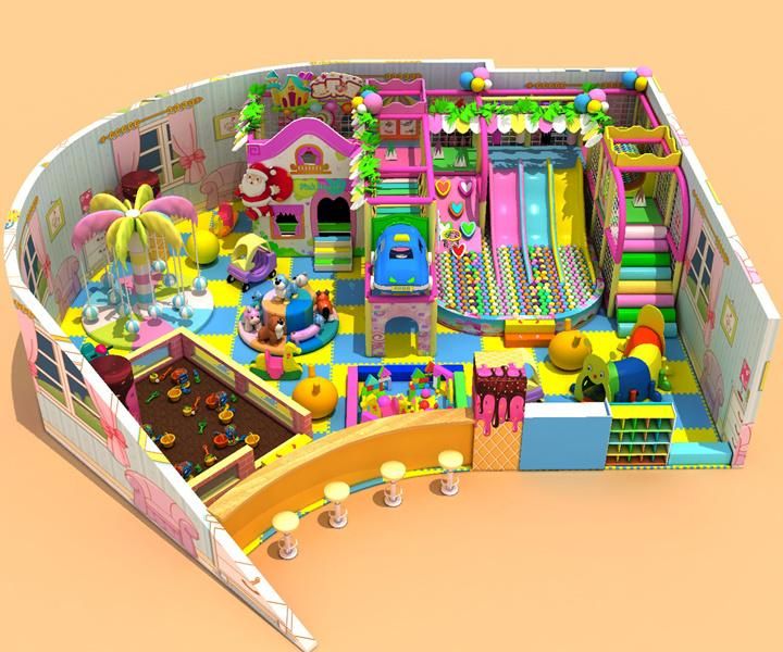 High Quality Kids Indoor Soft Naughty Castle