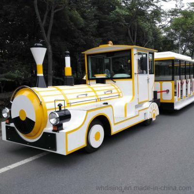 Amusement Ride Equipments 42 Seater Electric Tourist Train for Park