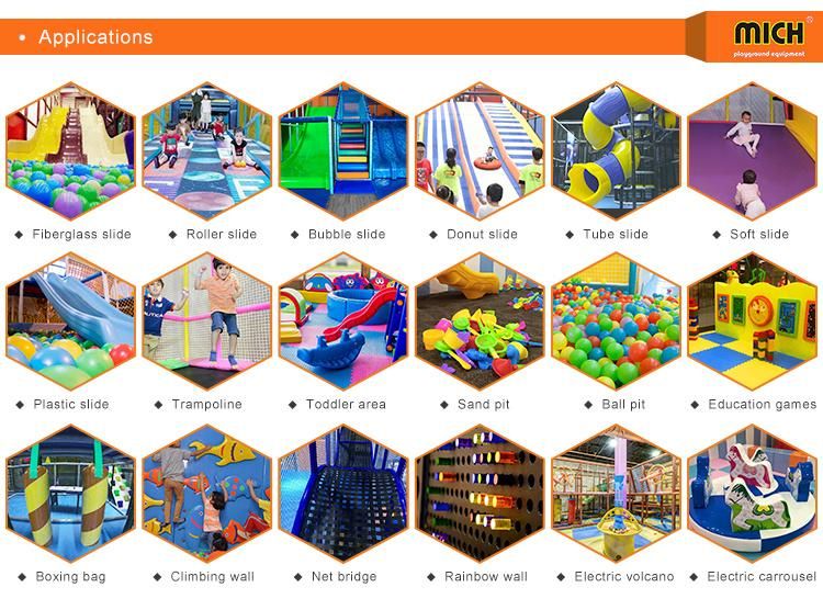 Multifunctional Children Indoor Soft Playground Equipment