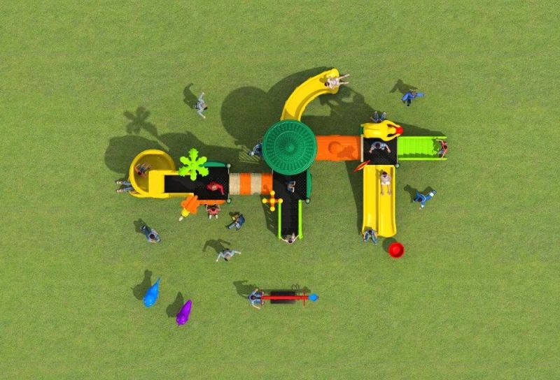 Big Commercial Kids Playground Equipment, Baby Playground Slide