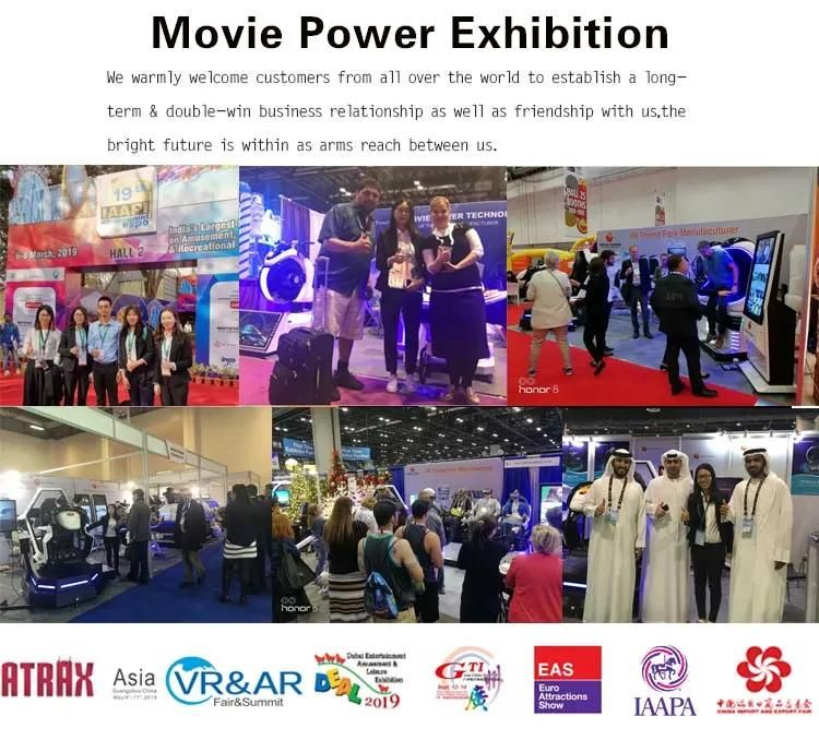Small Business Entertainment Virtual Reality Simulator Multiplayer Vr 9d Game Machine