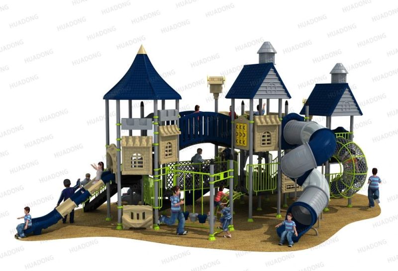 Villa Series Outdoor Playground Children Plastic Slide