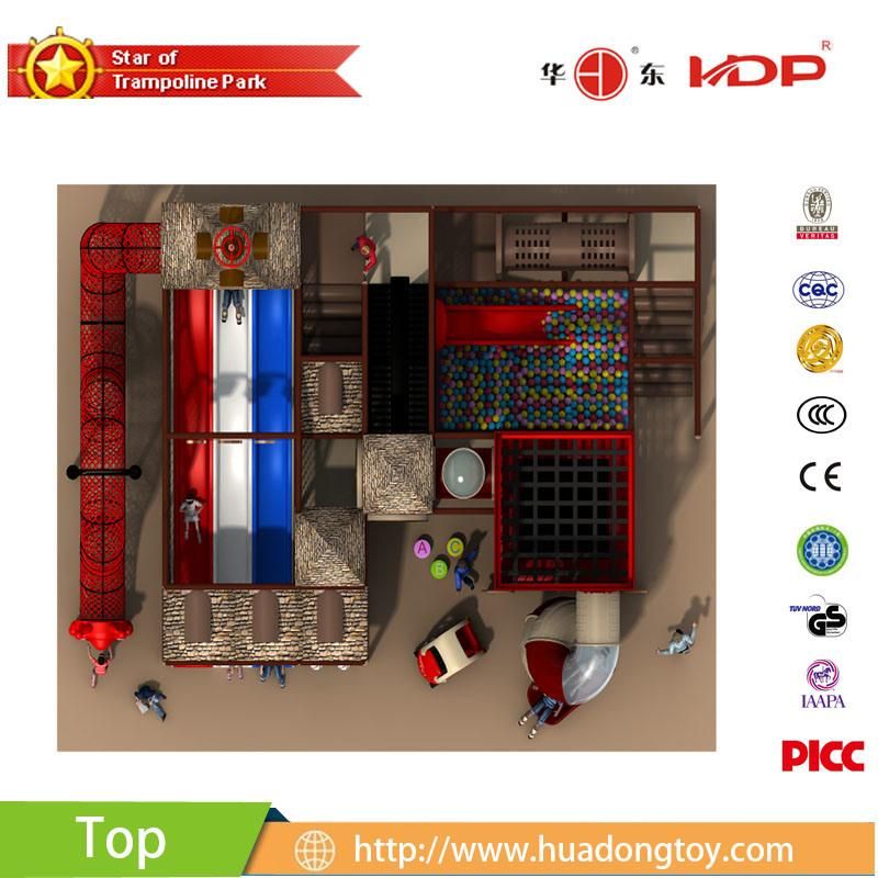 New Product Kindergarten Kids Indoor Playground for Sale HD16-199A