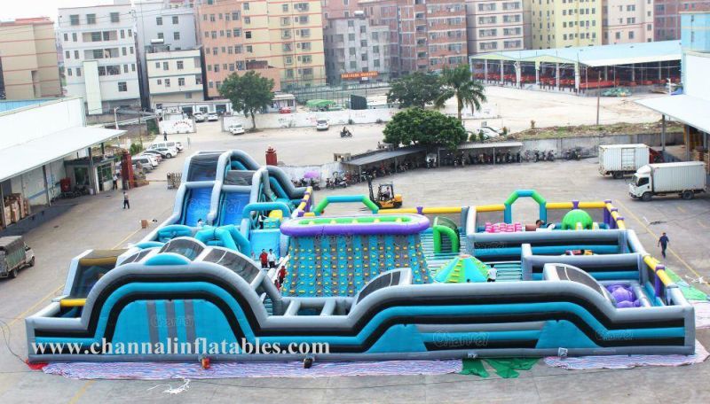 Customized Giant Commercial Inflatable Indoor Playground for Kids & Adults Chob1234