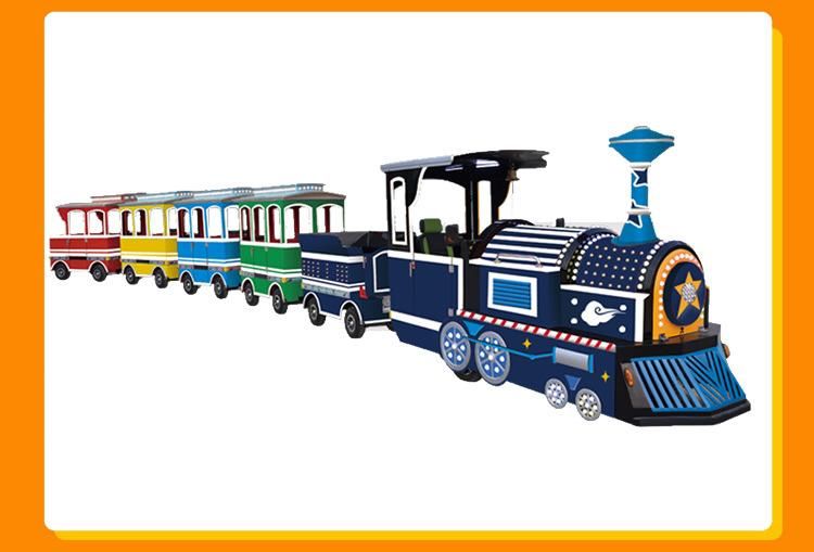 Kaile Amusement Park Thomas Mini Kids Adult Shopping Mall Electric Trackless Train