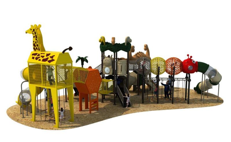 Animal World Series Children Slide Outdoor Playground Kids Slide