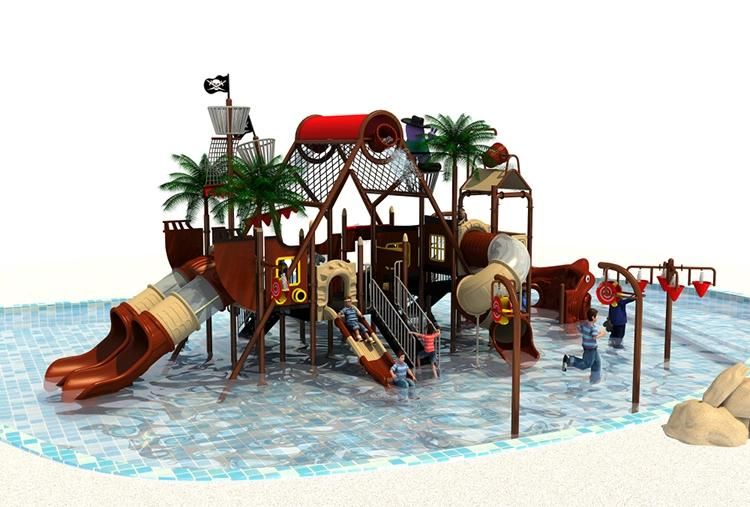Children Play Pool Water Slide Outdoor Playground Water Park Equipment