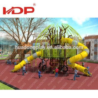 Hot Product Woode Slide, Children Outdoor Playground Kids Wood Slide