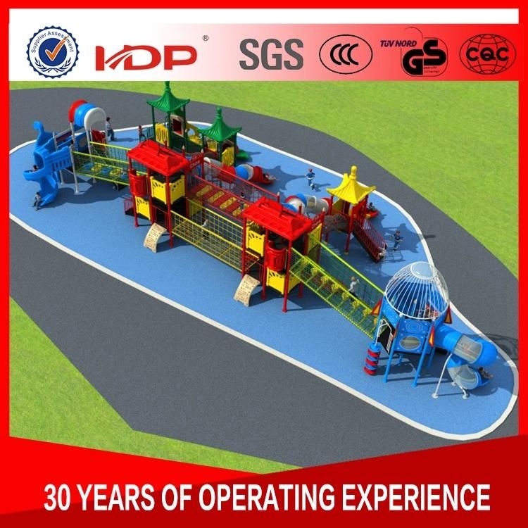 High Quality Large Children Plastic Outdoor Playground Equipment HD16-012A