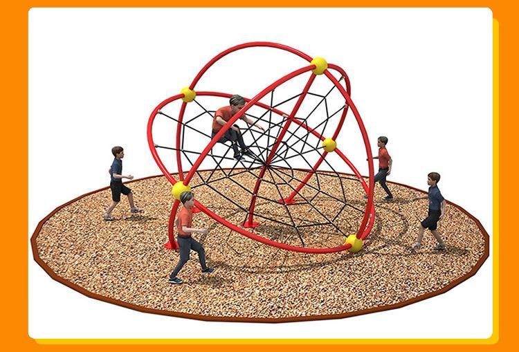 Brands Outdoor Plastic Jungle Gym Rock Climbing Wall with Swing Set