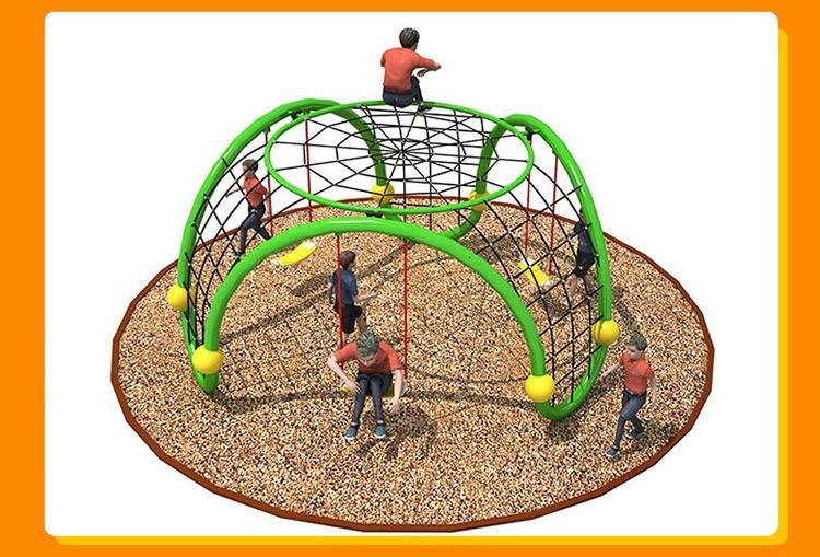 Brands Outdoor Plastic Jungle Gym Rock Climbing Wall with Swing Set