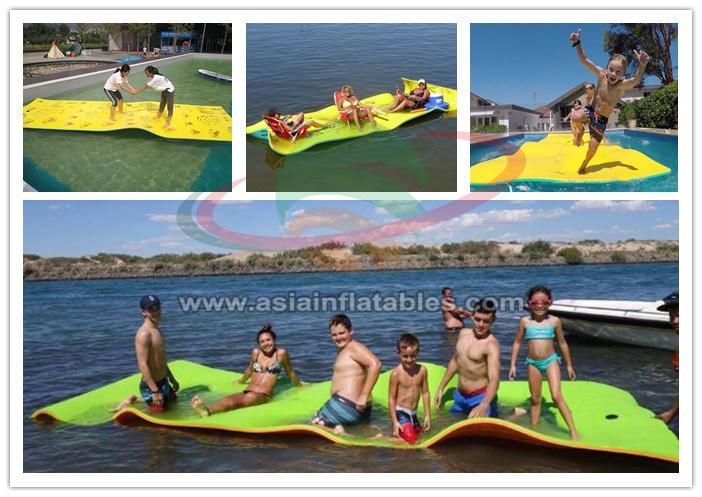 Swimming Pool Lake Foam Mat Float Pads for Aqua Club