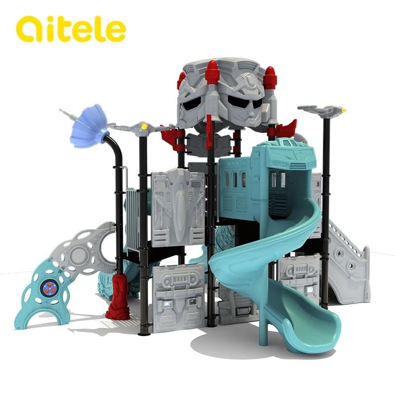 High Quality Plastic Interstellar Craft Kids Playground Equipment