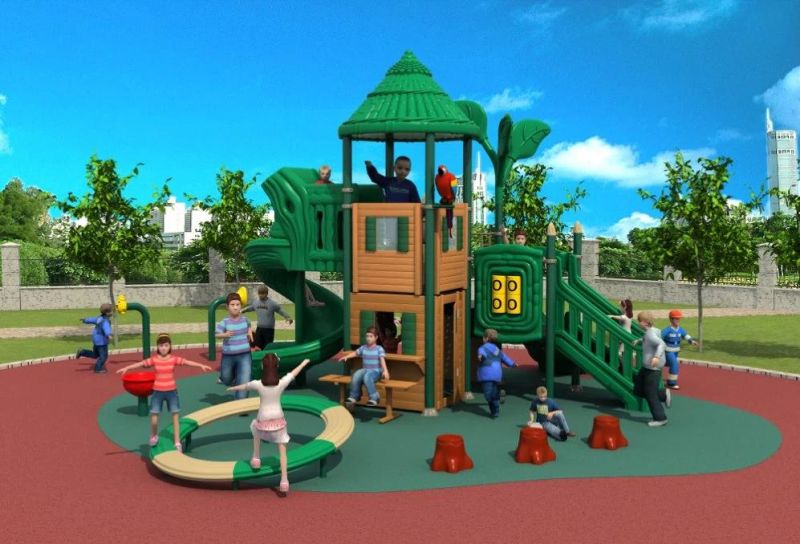 2017 New Design Outdoor Playground Equipment Children Slide HD17-006A